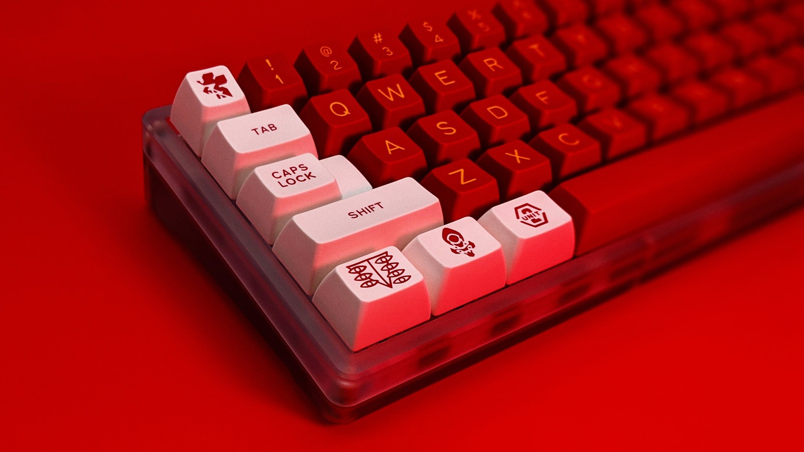 SA Berserk on a red background under a red light